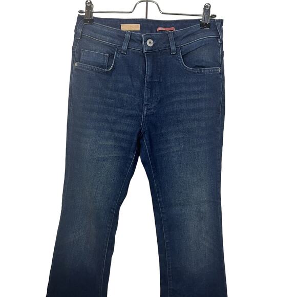 Anthropologie PILCRO The Demilune Women’s Sz 27 Blue Bootcut Denim Jeans - Picture 3 of 10